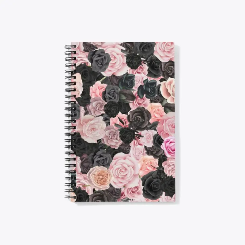 Pink and Black Roses